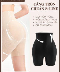 Quần Độn Mông Và Hông Chất Su Thoáng Mát, Quần Lót Cạp Cao Định Hình Eo Nâng Vòng 3 15