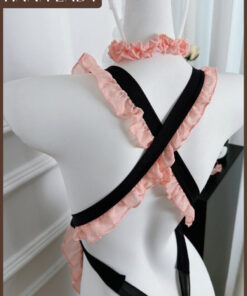 Đồ Ngủ Cosplay - Váy Ngủ Kiểu Tạp Dề Kèm Phụ Kiện Dễ Thương CP338 6