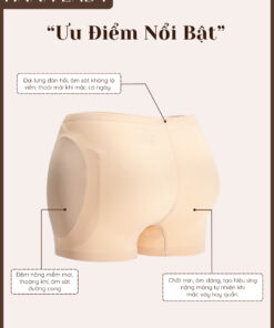 Quần Độn Hông Dáng Ngắn, Nâng Hông Tự Nhiên Chất Su Thoáng Khí Ôm Sát Body Không Lộ Viền QL037 11