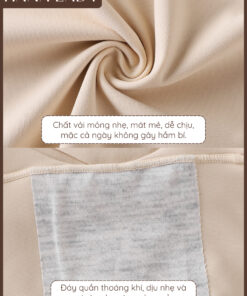 Quần Độn Hông Dáng Ngắn, Nâng Hông Tự Nhiên Chất Su Thoáng Khí Ôm Sát Body Không Lộ Viền QL037 10