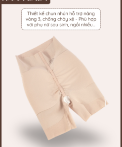 Quần Độn Mông Và Hông Chất Su Thoáng Mát, Quần Lót Cạp Cao Định Hình Eo Nâng Vòng 3 11