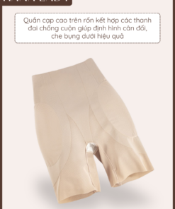Quần Độn Mông Và Hông Chất Su Thoáng Mát, Quần Lót Cạp Cao Định Hình Eo Nâng Vòng 3 10