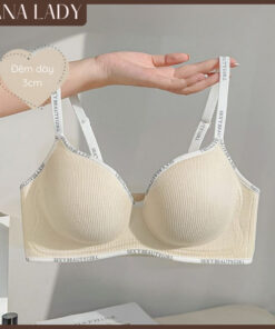 Áo Ngực Cotton Mút Độn 3cm Nâng Ngực Tạo Khe Không Gọng Mềm Mại Thoải Mái AL031 18