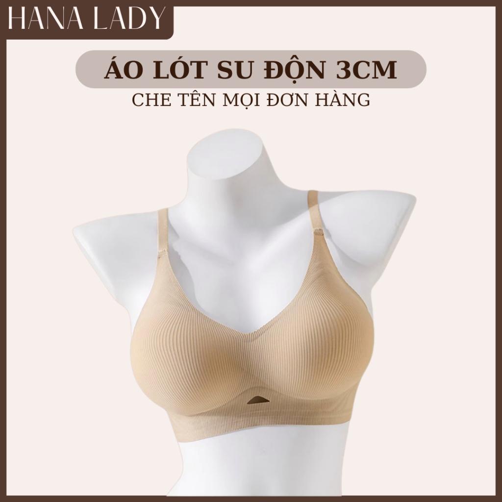 Áo Ngực Nữ - Áo Bra Su Mềm Mỏng Không Gọng Mút Dày 3CM Không Lộ Viền Gom Quả Chống Xệ AL032 11 Áo Ngực Nữ - Áo Bra Su Mềm Mỏng Không Gọng Mút Dày 3CM Không Lộ Viền Gom Quả Chống Xệ AL032 19