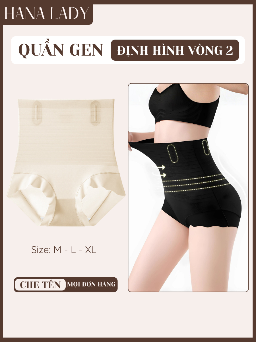主图-01 Quần Lót Nữ Su Đúc Hỗ Trợ Gom Bụng Định Hình Eo, Quần Gen Nịt Bụng Ôm Sát Không Đường May Mỏng Nhẹ Thoáng Mát QL041 3