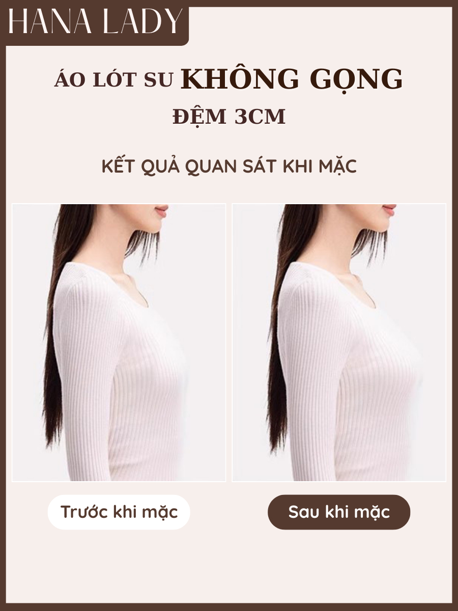 主图-02 Áo Ngực Nữ - Áo Bra Su Mềm Mỏng Không Gọng Mút Dày 3CM Không Lộ Viền Gom Quả Chống Xệ AL032 9