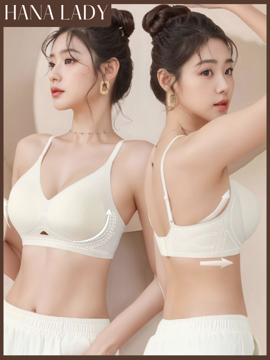 主图-03 Áo Ngực Nữ - Áo Bra Su Mềm Mỏng Không Gọng Mút Dày 3CM Không Lộ Viền Gom Quả Chống Xệ AL032 8