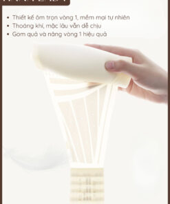 o Bra Nữ - Áo Lót Cup Ngang Không Gọng Nâng Vòng 1 Gom Quả Chống Xệ Mút Mỏng Nhẹ Thoáng Khí Kèm Dây AL034 14