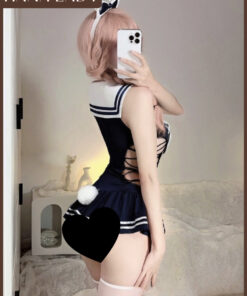 Đồ Ngủ Cosplay Thủy Thủ - Set Bộ Ngủ Hóa Trang Nàng Thỏ Ngọc Đáng Yêu CP334 3 Đồ Ngủ Cosplay Thủy Thủ - Set Bộ Ngủ Hóa Trang Nàng Thỏ Ngọc Đáng Yêu CP334 7