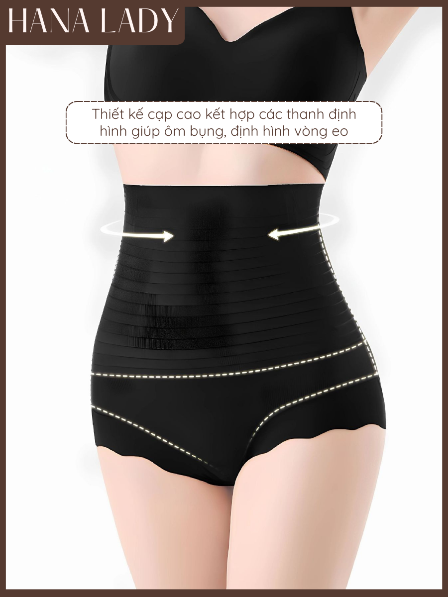 详情-05 Quần Lót Nữ Su Đúc Hỗ Trợ Gom Bụng Định Hình Eo, Quần Gen Nịt Bụng Ôm Sát Không Đường May Mỏng Nhẹ Thoáng Mát QL041 4