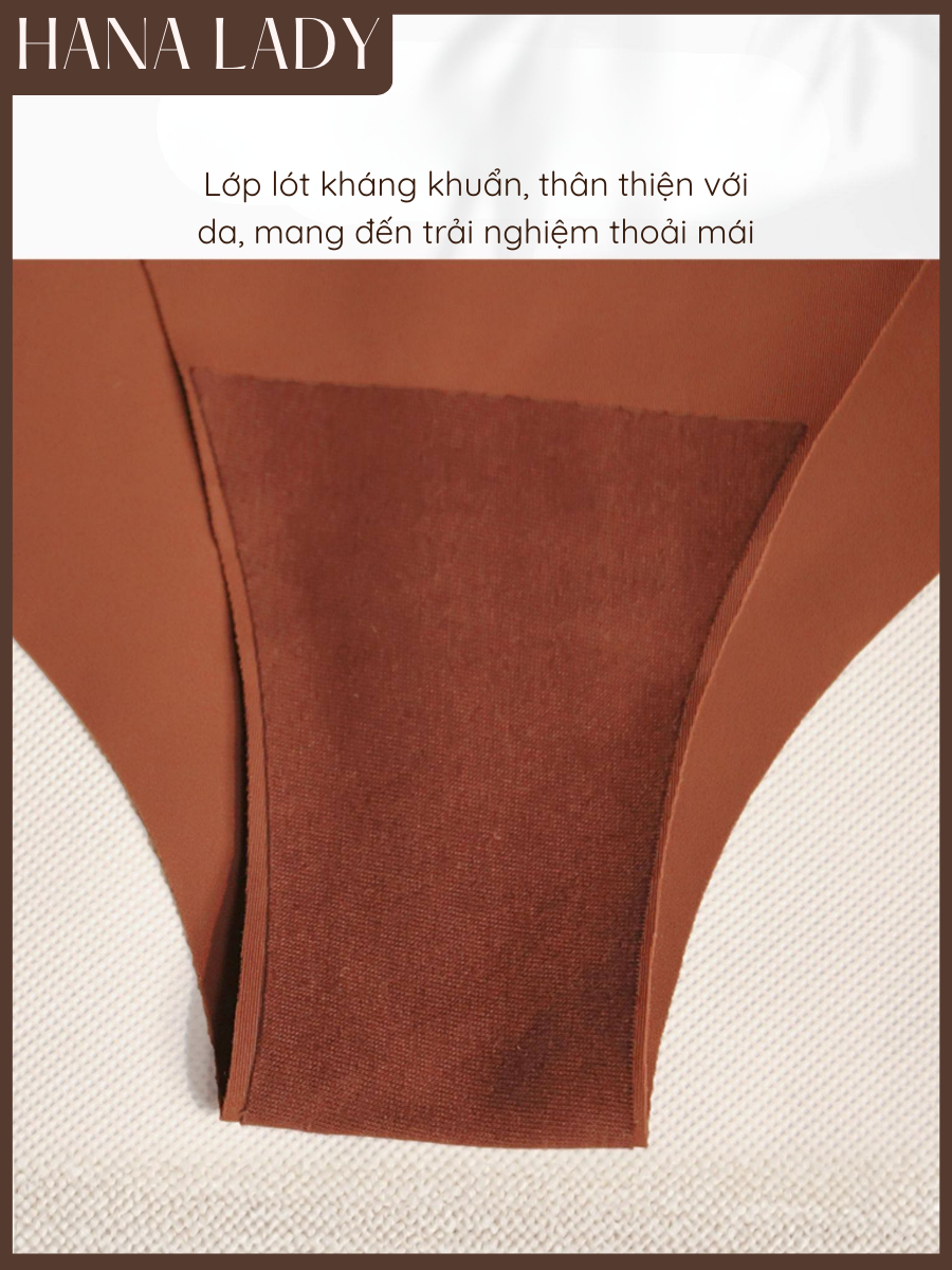 详情-05 Quần Lót Su Đúc Liền Mạch Không Đường May - Quần Lót Nữ Cạp Chéo Chữ V Tàng Hình Thoáng Khí QL042 4