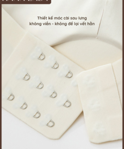 o Bra Nữ - Áo Lót Cup Ngang Không Gọng Nâng Vòng 1 Gom Quả Chống Xệ Mút Mỏng Nhẹ Thoáng Khí Kèm Dây AL034 12