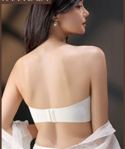 o Bra Nữ - Áo Lót Cup Ngang Không Gọng Nâng Vòng 1 Gom Quả Chống Xệ Mút Mỏng Nhẹ Thoáng Khí Kèm Dây AL034 10
