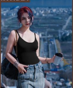 Áo Bodysuit Định Hình 2 Dây Cổ Tròn Chất Thun Gân Mềm Mại - Đồ Định Hình Tôn Dáng Tạo Thắt Eo SH02 9