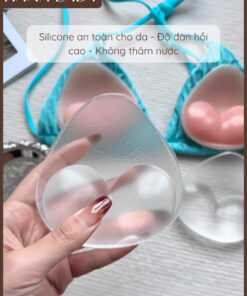 Miếng Lót Silicone Độn Vòng 1 Thiết Kế Hình Tam Giác Dày 2CM, Đệm Lót Nâng Độn Tạo Form Vòng 1 Đầy Đặn HanaLady - DT062 4 Miếng Lót Silicone Độn Vòng 1 Thiết Kế Hình Tam Giác Dày 2CM, Đệm Lót Nâng Độn Tạo Form Vòng 1 Đầy Đặn HanaLady - DT062 10