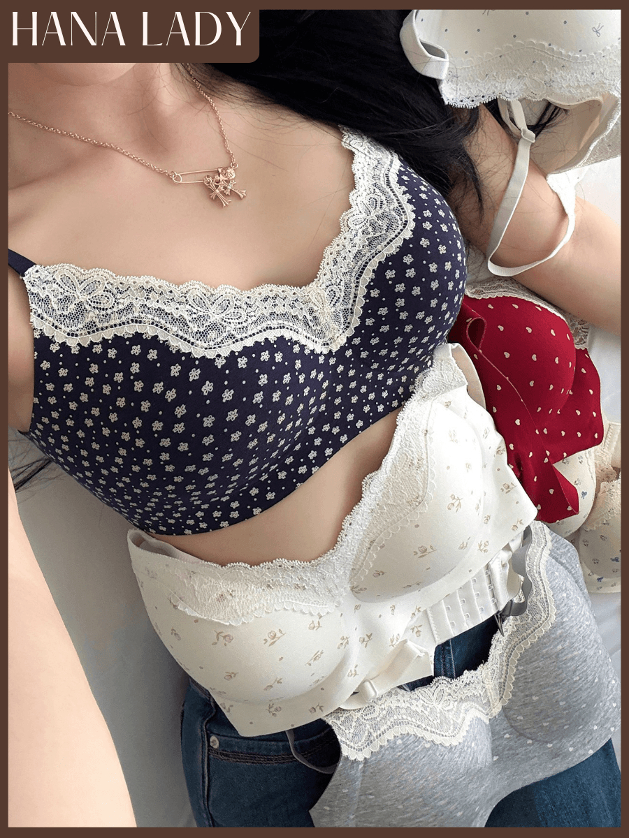主图-04-主图-04 Áo Lót Su Thạch - Áo Bra Không Gọng Mềm Mại Thoáng Khí Nâng Tự Nhiên Họa Tiết Hoa Nhí Phối Ren HanaLady 10