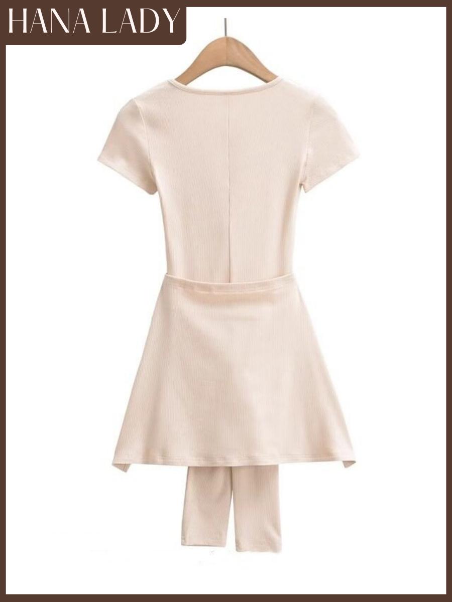 Bodysuit Tay Ngắn Năng Động - Jumpsuit Thể Thao Có Khoá Kéo Kèm Khăn Quấn Eo HanaLady - BTG07 8 Bodysuit Tay Ngắn Năng Động - Jumpsuit Thể Thao Có Khoá Kéo Kèm Khăn Quấn Eo HanaLady - BTG07 12