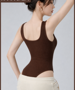 Bodysuit Định Hình HANA LADY Dệt Gân Co Giãn Tạo Thắt Eo, Cổ U Tôn Vòng 1 Có Cài Đáy Tiện Lợi - SH06 5 Bodysuit Định Hình HANA LADY Dệt Gân Co Giãn Tạo Thắt Eo, Cổ U Tôn Vòng 1 Có Cài Đáy Tiện Lợi - SH06 11