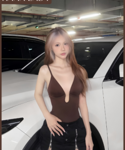 [SVIP] Bodysuit Định Hình Body, Áo Định Hình 2 Dây Thiết Kế Cổ V Sâu Ôm Sát Siết Eo Tôn Dáng HanaLady - SH08 14