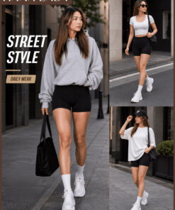 Quần Short Fitness Nữ, Quần Đùi Thể Thao Nữ Ôm Sát Tôn Dáng Co Giãn Mặc Gym Yoga Chạy Bộ HanaLady - QG05 9