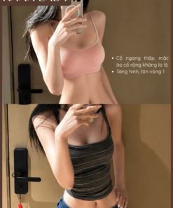 Áo Lót Su Không Gọng Cup Ngang HANALADY, Áo Bra Nữ Mút Mỏng Thoáng Mát Nâng Vòng 1 Gom Quả Chống Xệ AL041 15